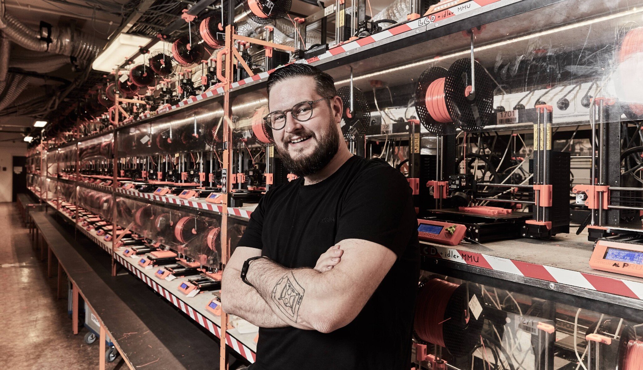 King of 3D printing by the investor.  Josef Průša launches a startup accelerator in his workshop