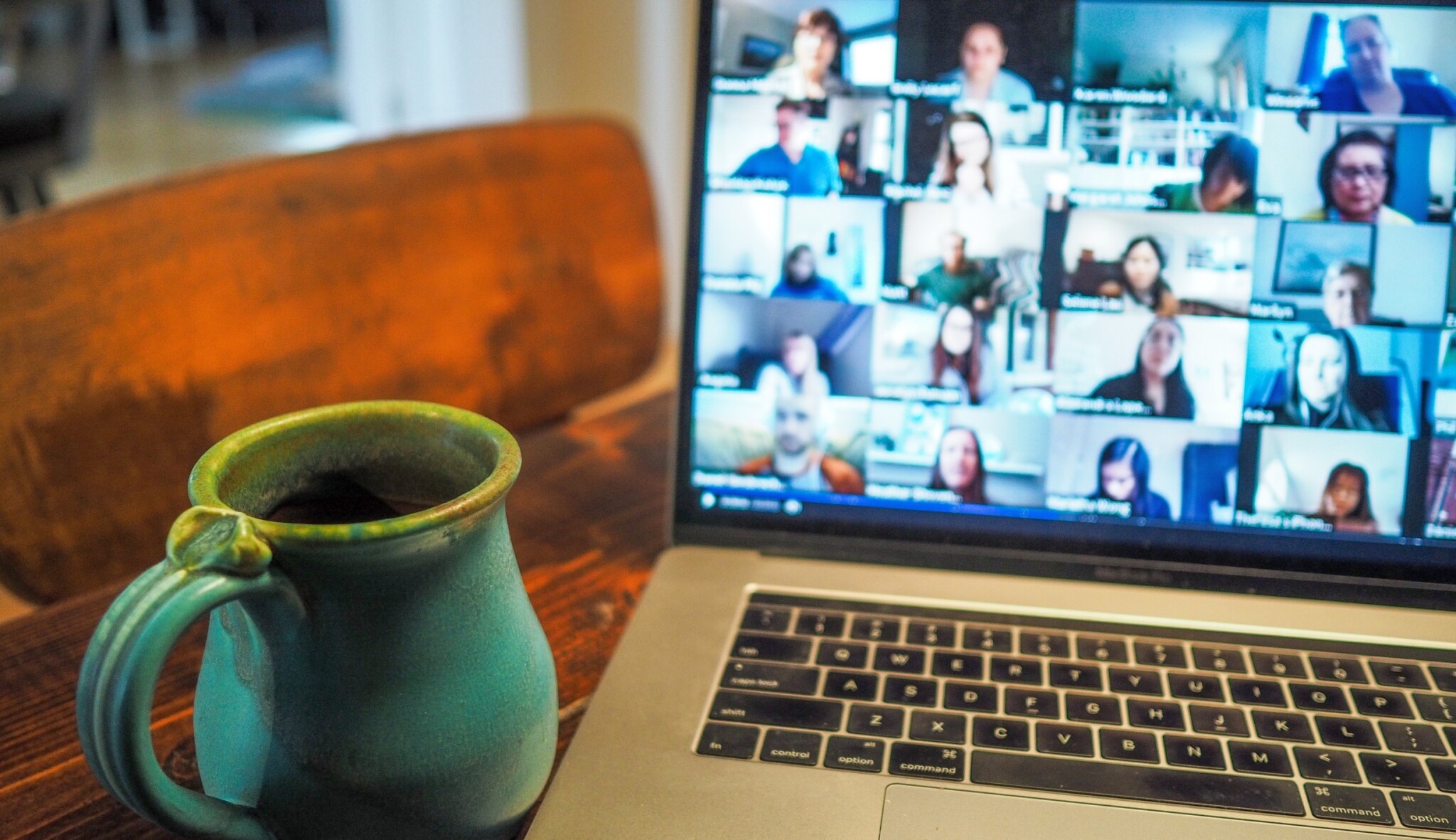 Unhappy video call.  During that, the boss fired 900 employees for an hour