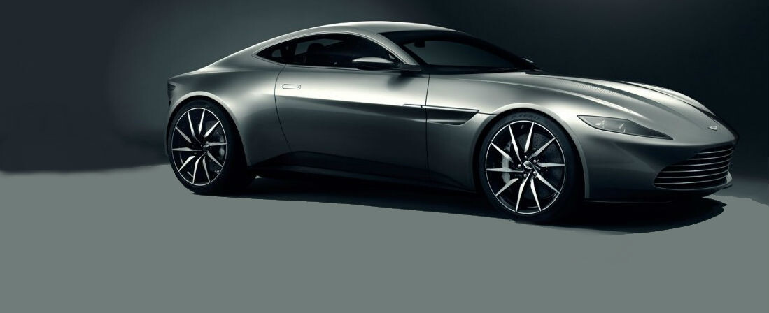 Aston Martin odhalil nový vůz Jamese Bonda. V kinech bude za rok