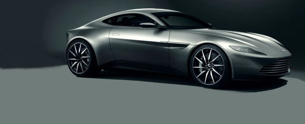 Aston Martin odhalil nový vůz Jamese Bonda. V&nbsp;kinech bude za rok