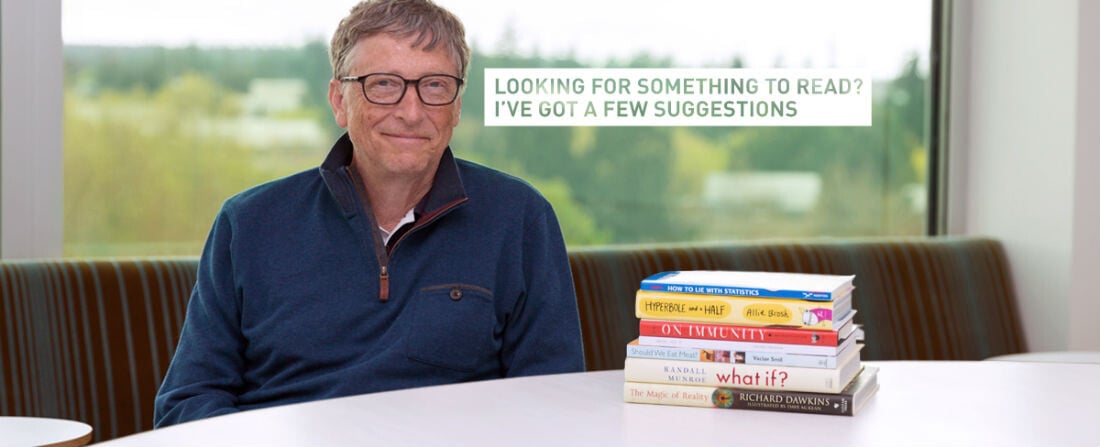 7 knih, které byste si podle Billa Gatese měli přečíst tohle léto