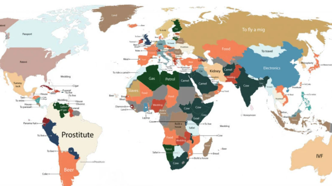 MIG, jídlo, prostitutka. Nejhledanější výrazy na Googlu v jednotlivých zemích