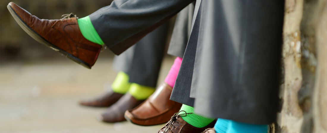 Konec kultu aneb 3 důvody, proč byste neměli nosit vícebarevné ponožky