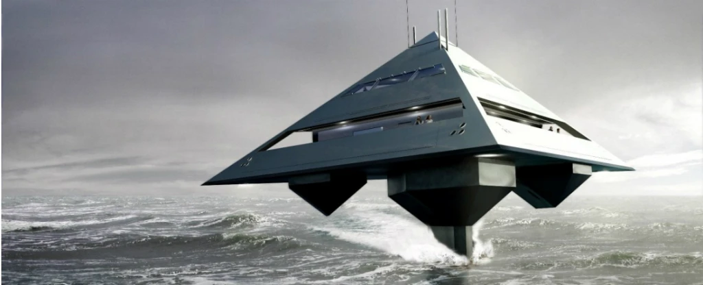 Létající pyramida, budoucnost luxusu na moři