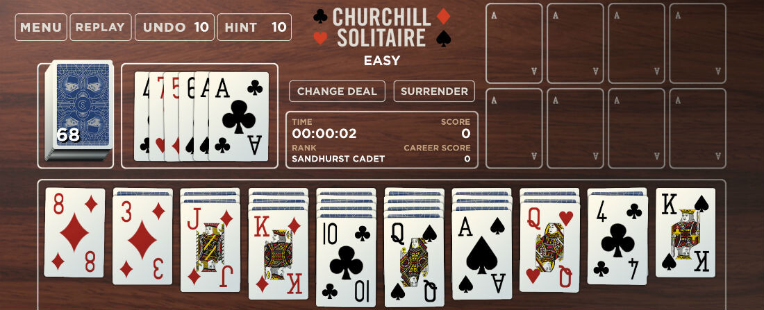 Mučení pro solitéry: zahrajte si karty jako Churchill