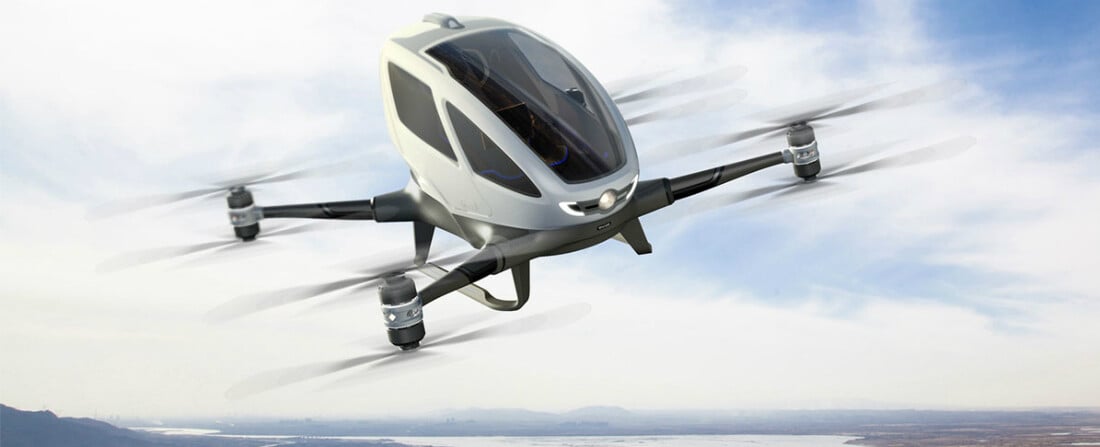 Dopravní dron za miliony má vozit lidi. Teď čeká na své ano