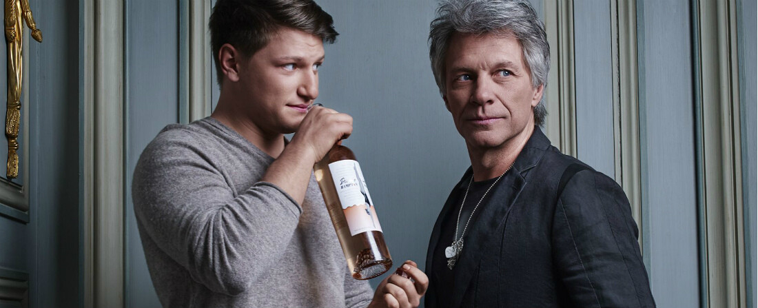 Jon Bon Jovi rozjel se synem vlastní značku vína, specializují se na růžové