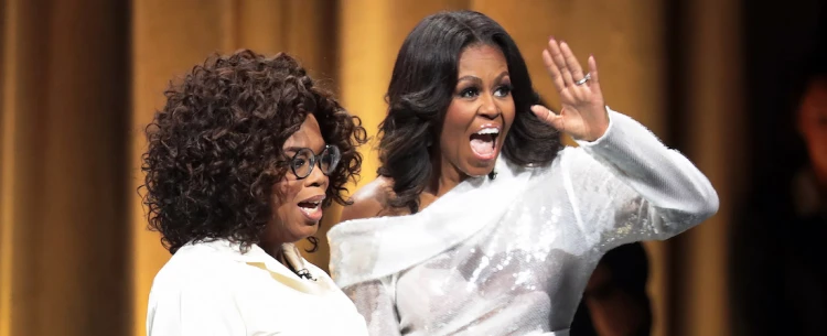 Oprah Winfrey a Michelle Obama