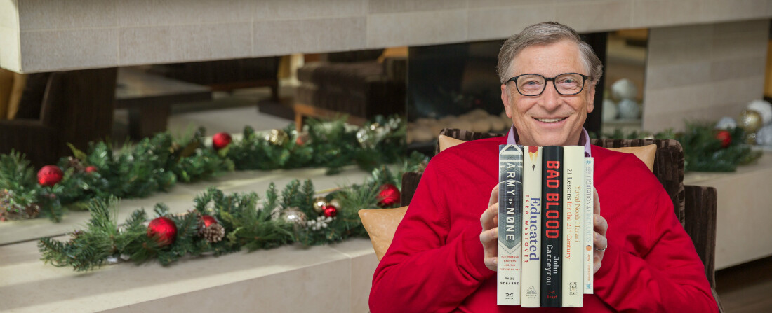Co všechno přečetl Bill Gates? Pět knih, které ho letos nadchly