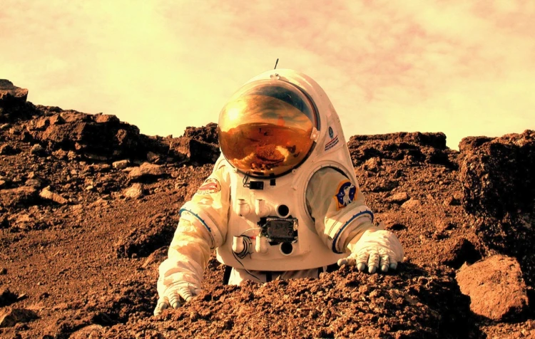 Kosmonaut na Marsu