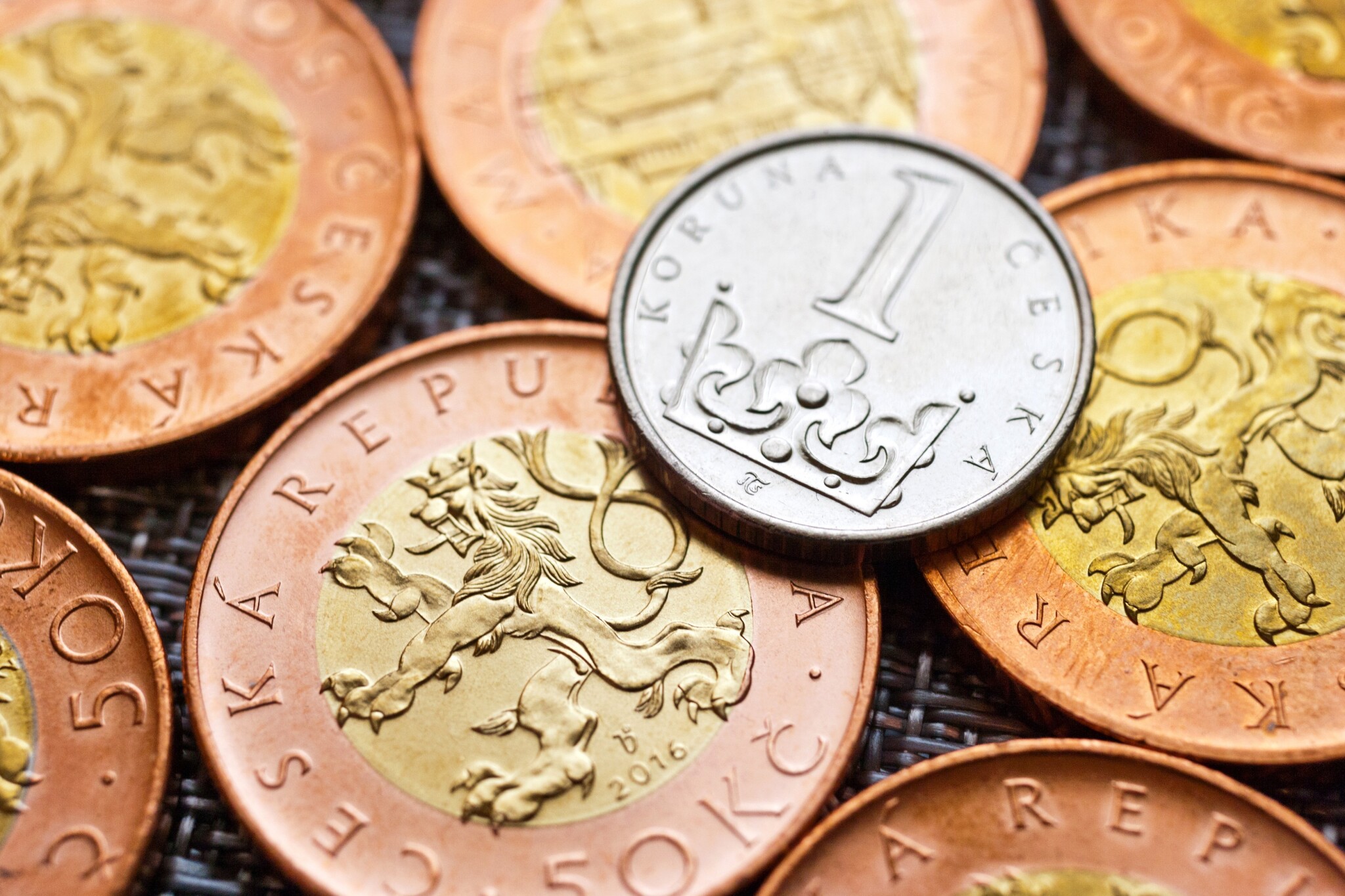 ČNB loni nechala vyrazit 31,2 milionu oběžných mincí. Je to nejméně od vzniku Česka