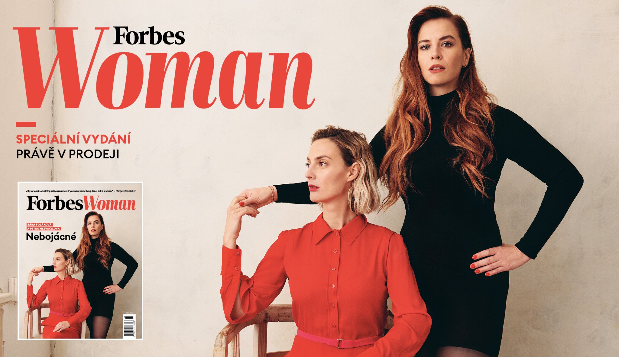 Vychází nová Forbes Woman, určená nebojácným ženám. A také jejich mužům