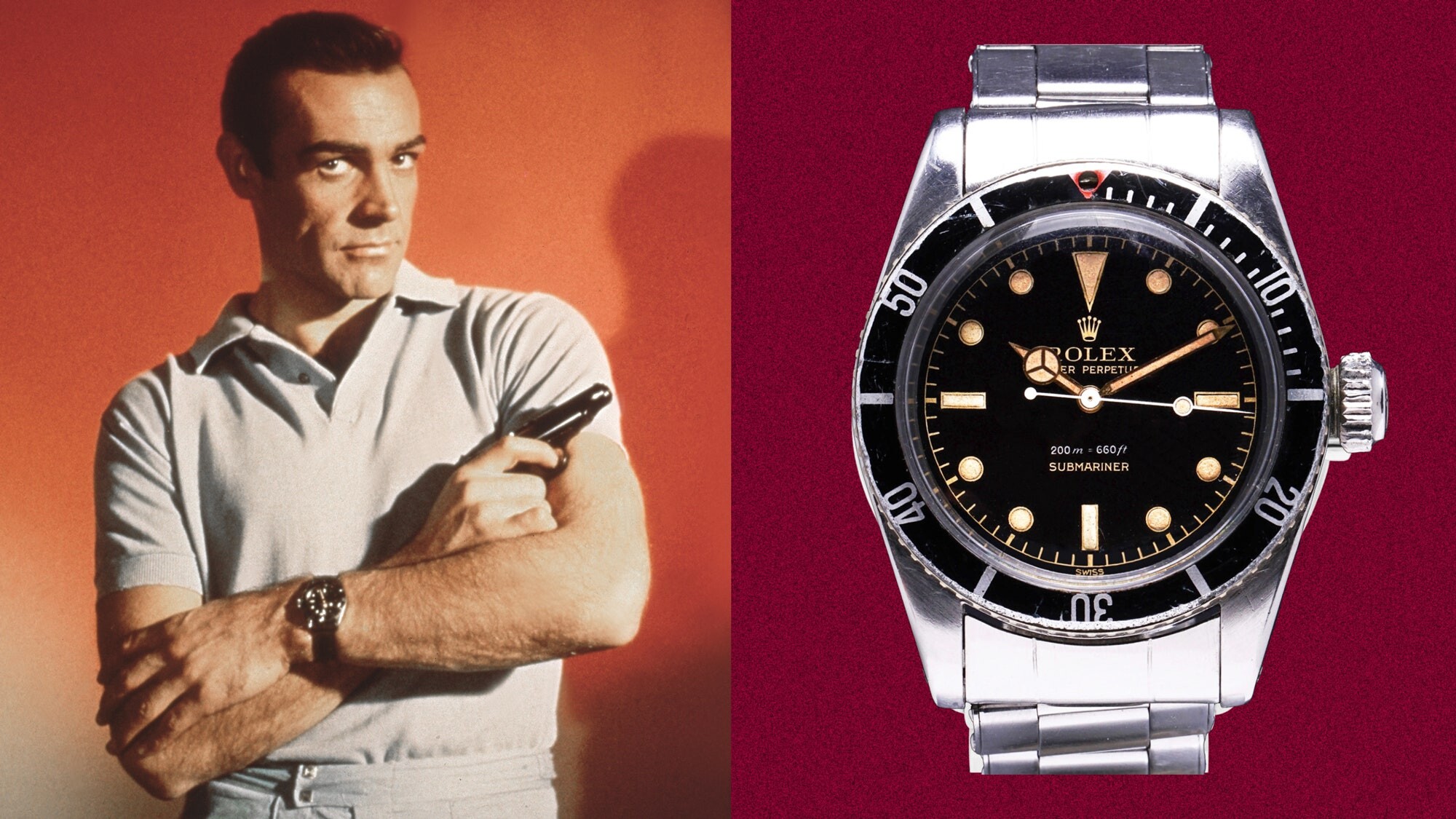 Doplněk hodný agenta. Conneryho hodinky Rolex Submariner by se mohly stát nejdražšími hodinkami na světě