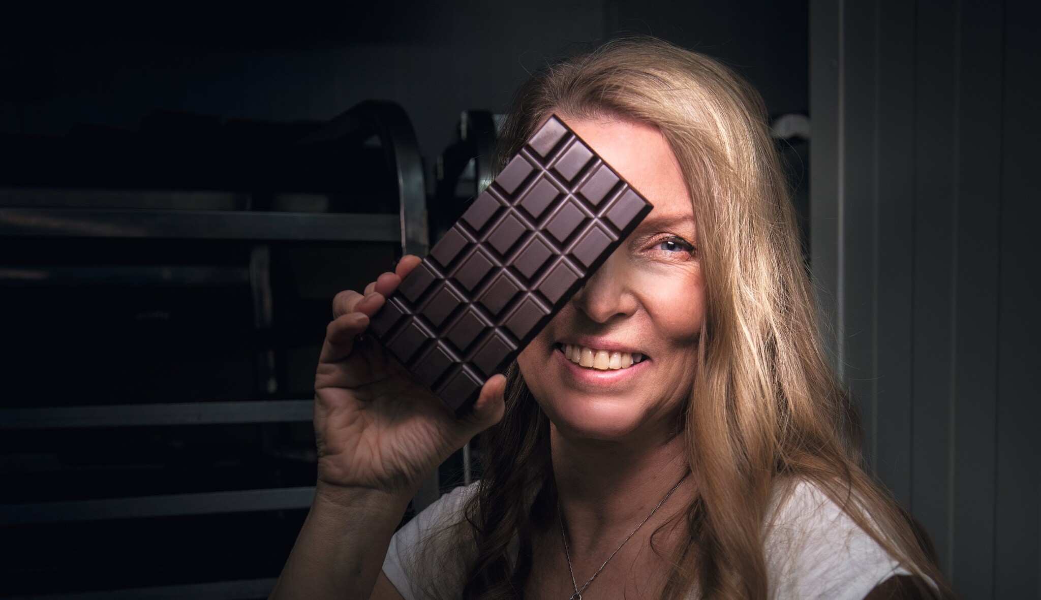 Míša a její továrna na čokoládu. Bývalá učitelka vyrábí voňavou čokoládu, která chutná i ve světě