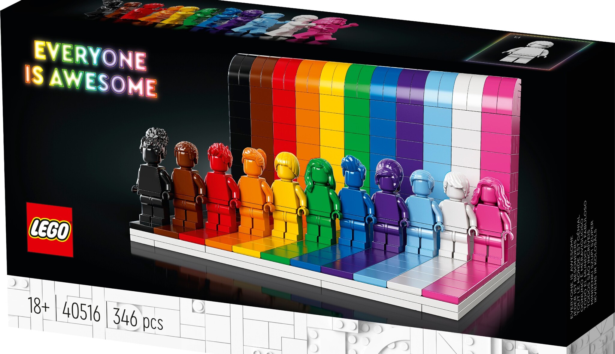 Duhové lego. Dánská společnost představila první LGBT stavebnici