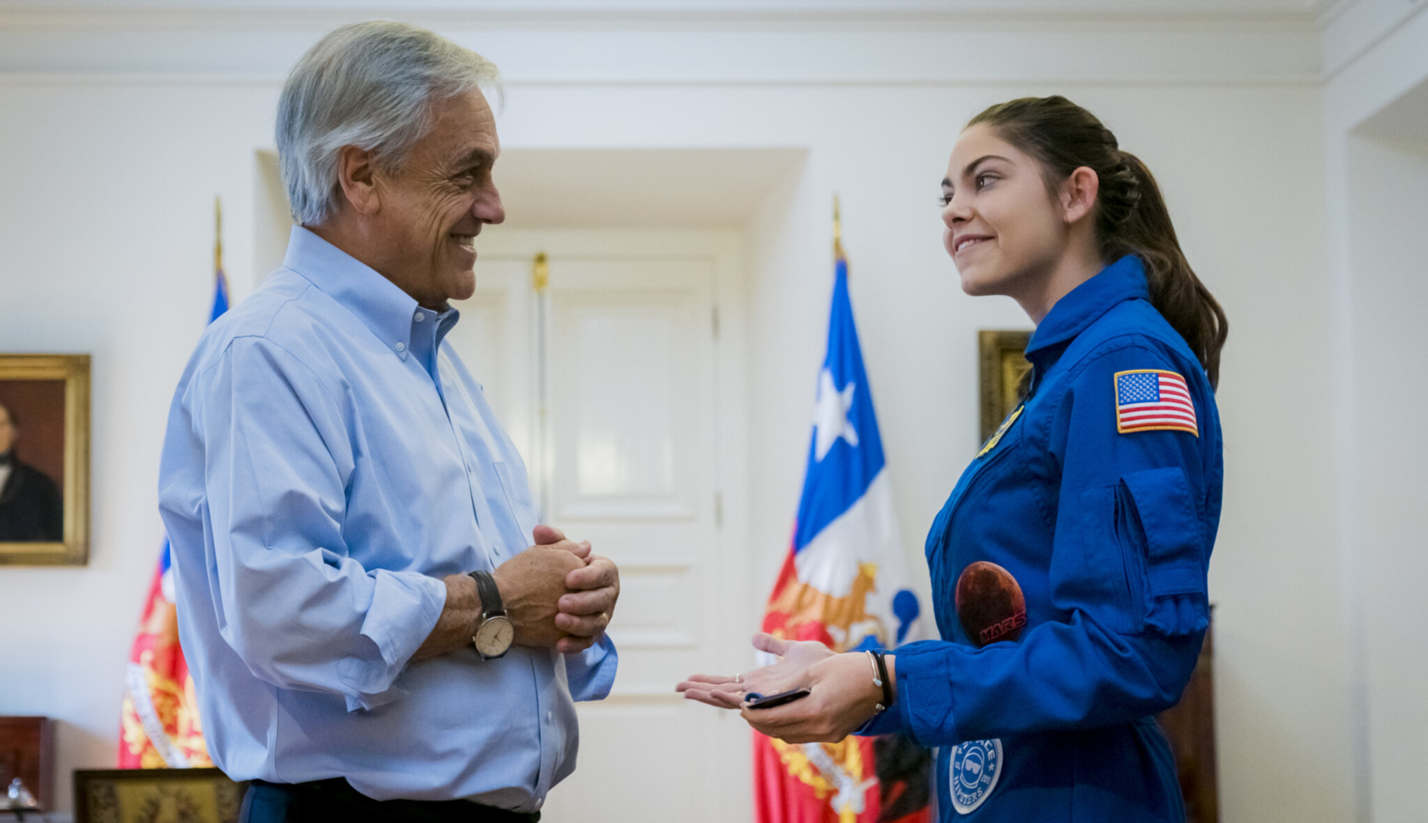 Táto, jednou poletím na Mars. Astronautka dobyla sociální sítě, na řadě je vesmír