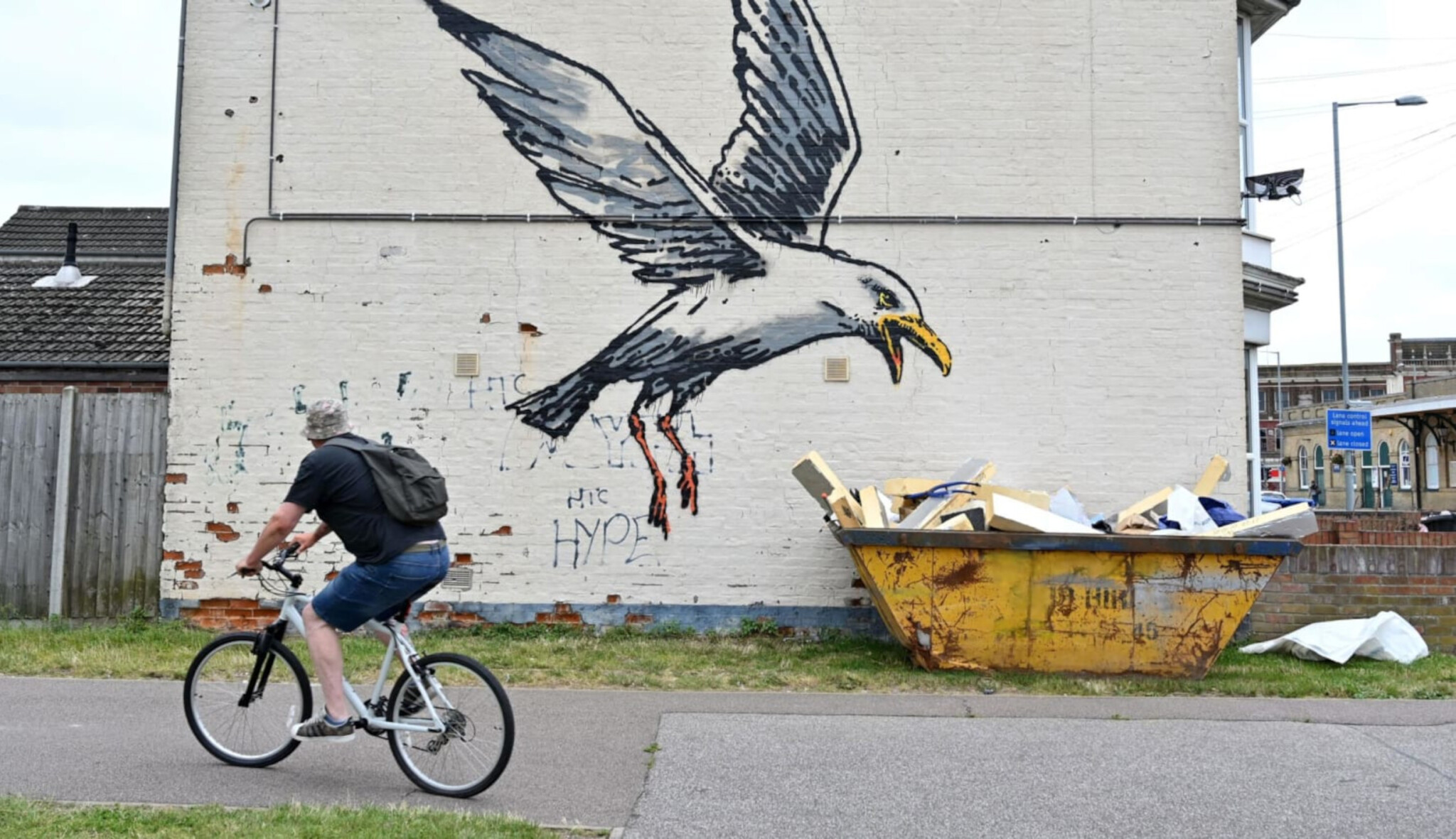 Banksy řádil na východě Anglie. K autorství nových děl se přihlásil na Instagramu