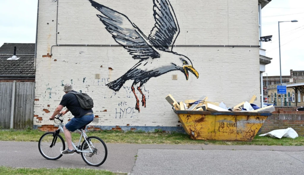 Banksy řádil na východě Anglie. K&nbsp;autorství nových děl se přihlásil na Instagramu