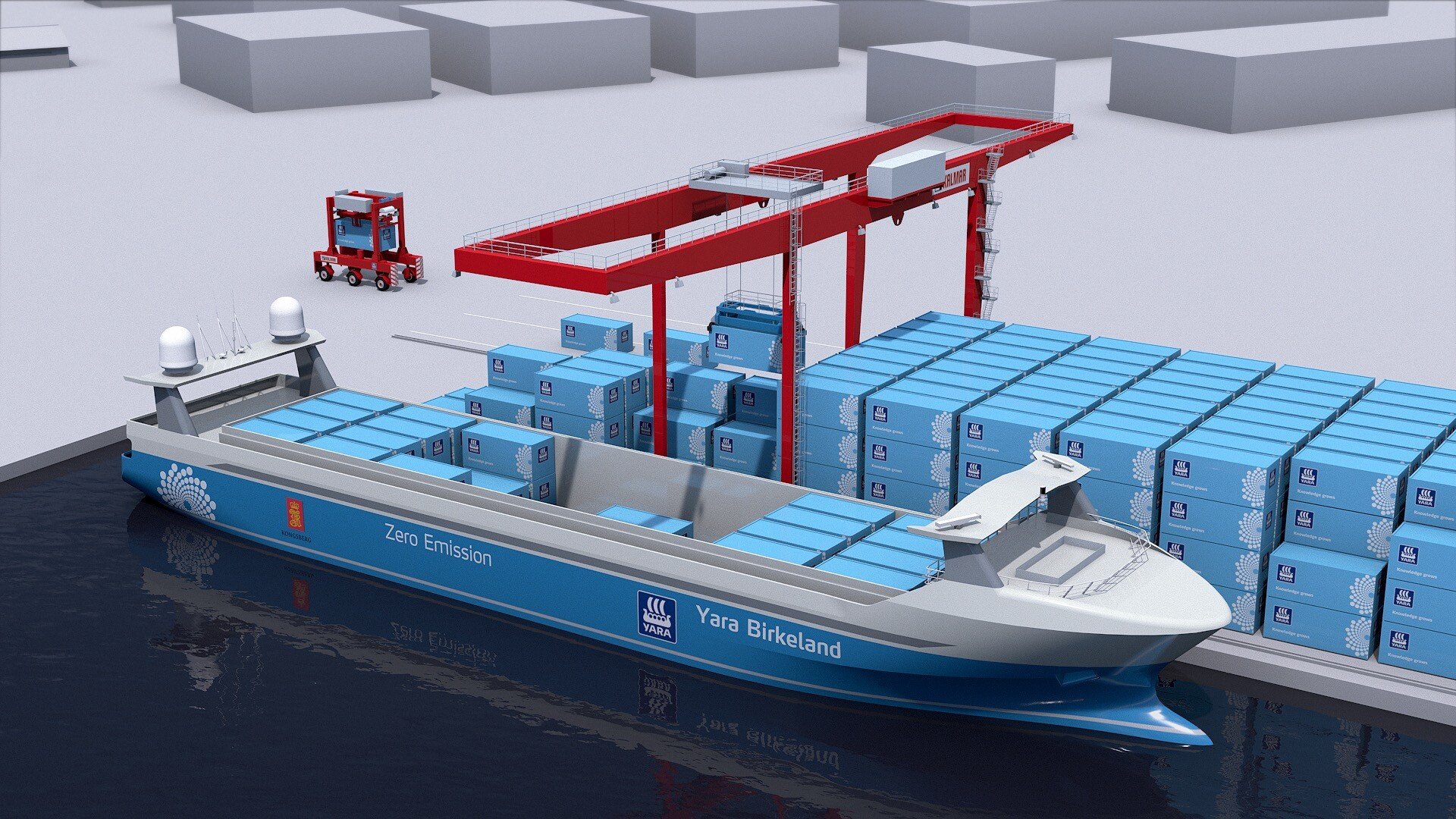 Bez posádky a bez emisí. Od norských břehů vypluje první autonomní nákladní loď