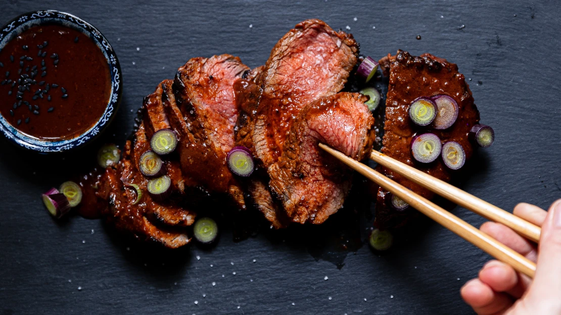 Večeře do 15 minut: Steak s korejskou pastou gochujang