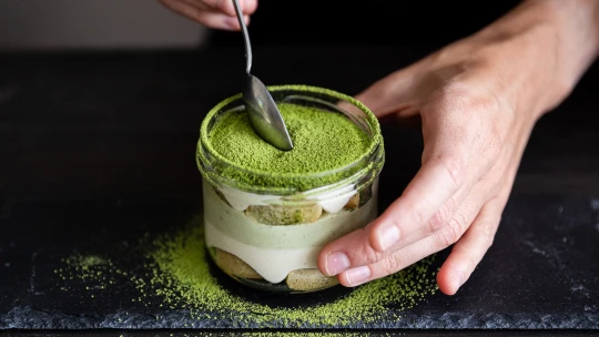 Dvacetiminutové matcha tiramisu: zelená alternativa italské klasiky