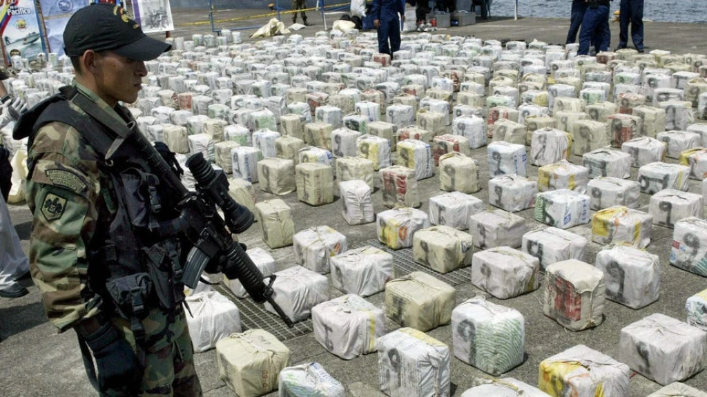 Party skončila. V&nbsp;Kolumbii zabavili kokain za 6,8 miliardy korun