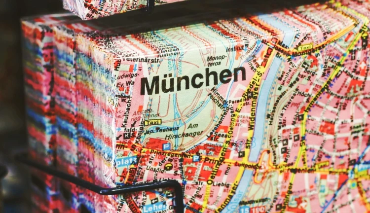 Mapa Mnichova