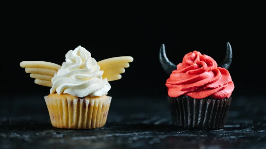 Mikulášské cupcakes pro hodné i&nbsp;zlobivé. Upečte je s&nbsp;dětmi, pro děti či&nbsp;jen tak