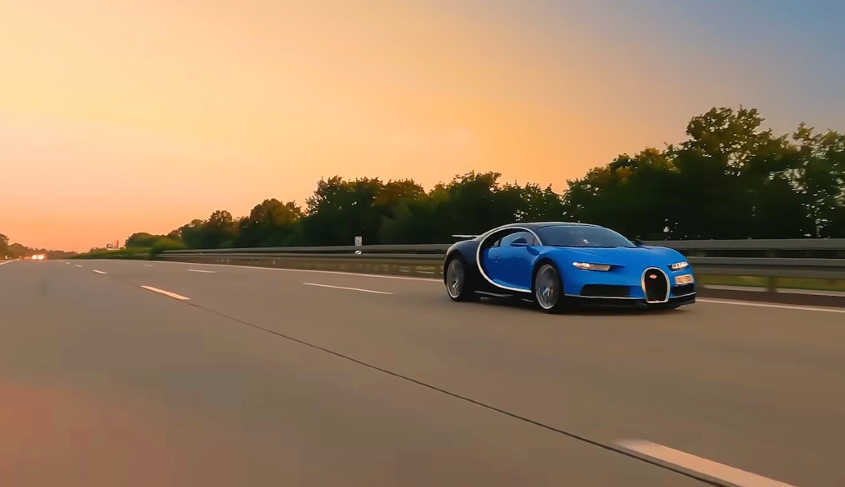 414 km/h v Bugatti Chiron. Podívejte se, jak miliardář Passer překonal svůj rekord