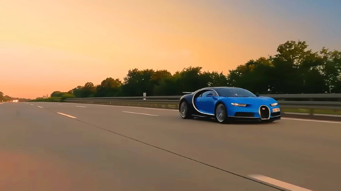 414 km/h v Bugatti Chiron. Podívejte se, jak miliardář Passer překonal svůj rekord