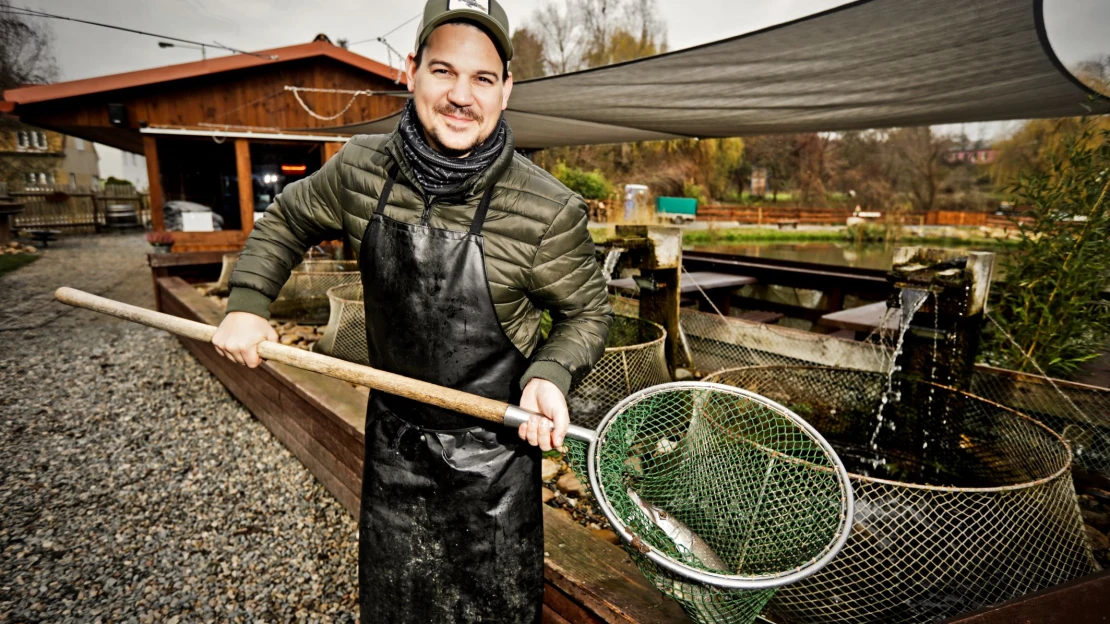 Od Kalendů berou ryby vyhlášené restaurace. U nás nejsou kapři namačkaní, hlásí Chabrybárna