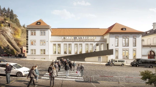 Otevírá Kunsthalle za 800 milionů. Plány má stejně ambiciózní jako rozpočet