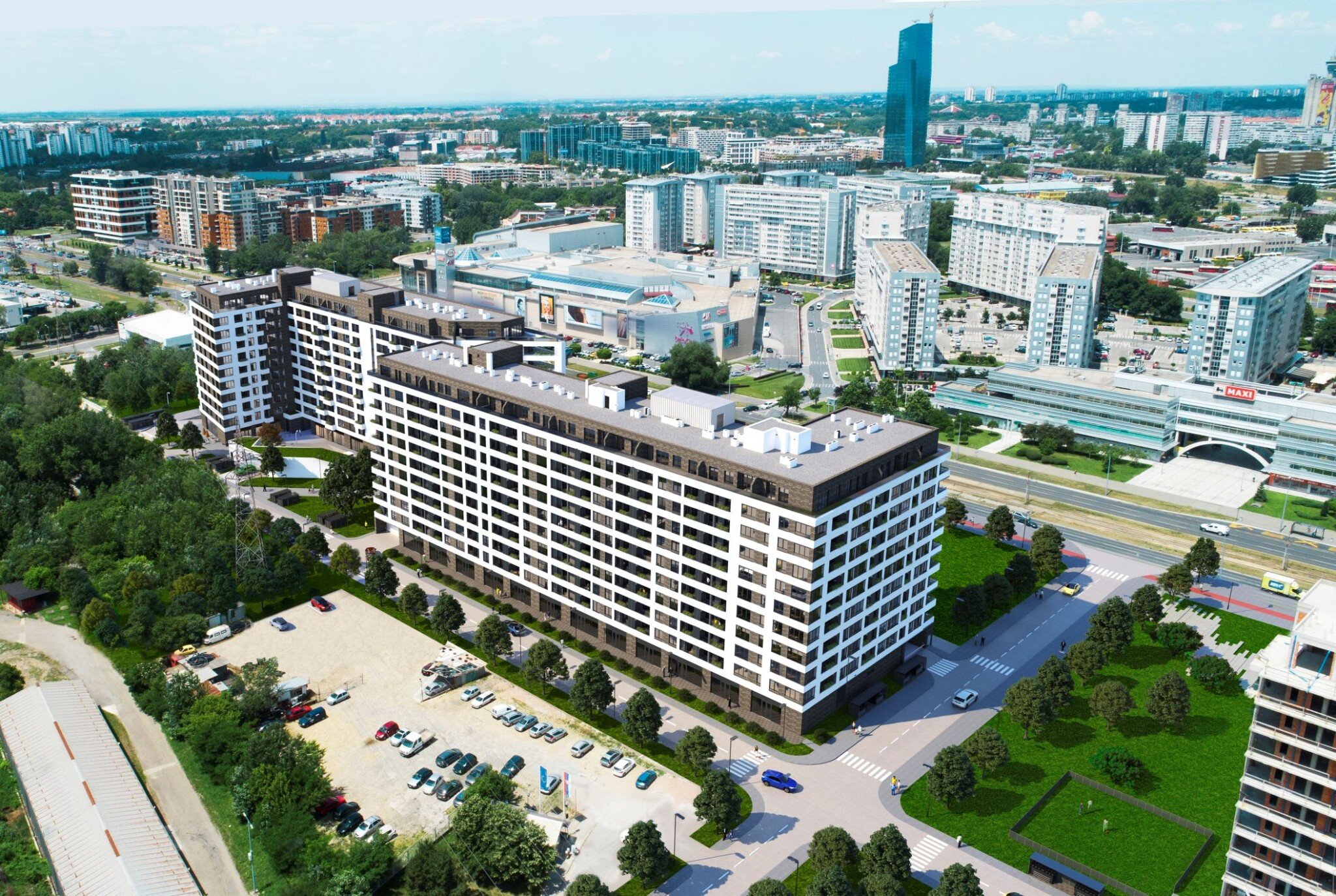 Developer UDI získal potřebná povolení. Výstavba bytů v Bělehradě začne příští měsíc