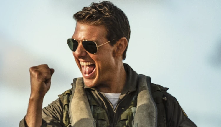 Tom Cruise ve filmu Top Gun: Maverick