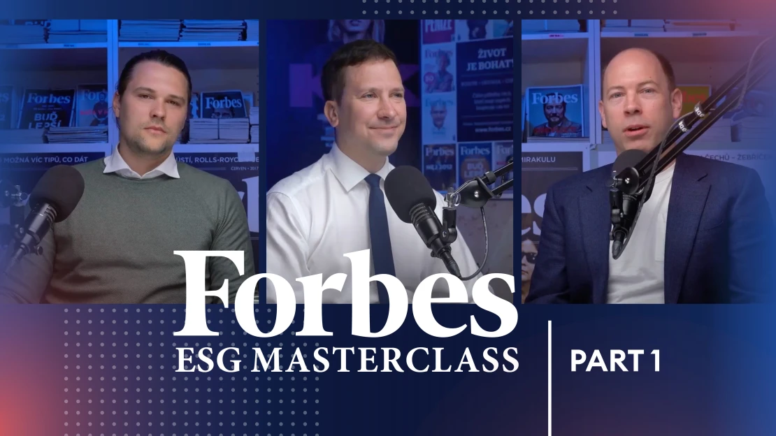 Zodpovědně se chovat i investovat. Nový videopořad Forbes ESG Masterclass je tu