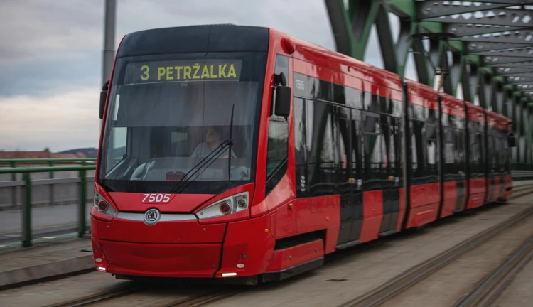Škodovácká tramvaj v Bratislavě