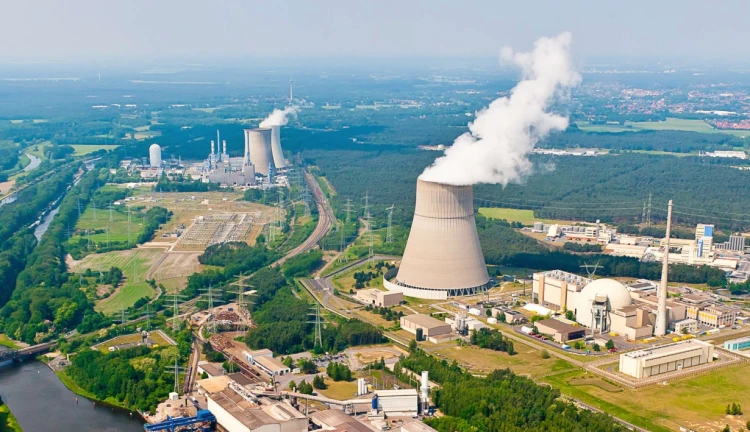 Německé jaderné elektrárny