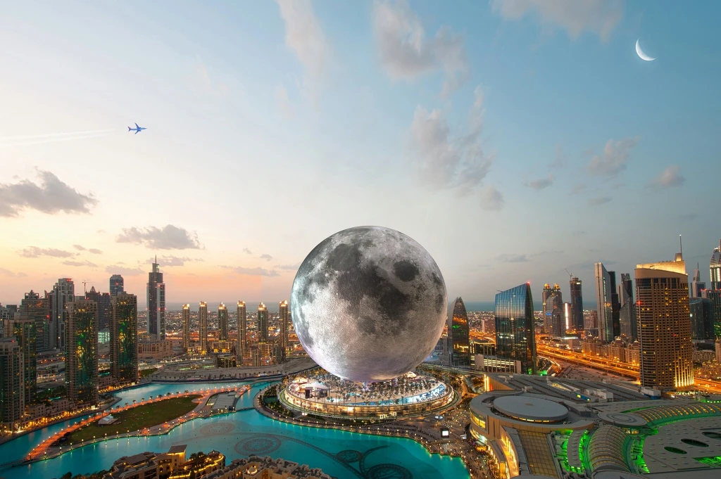 Další výstřední stavba v Dubaji. Za pět miliard dolarů tu má vzniknout obří kopie Měsíce