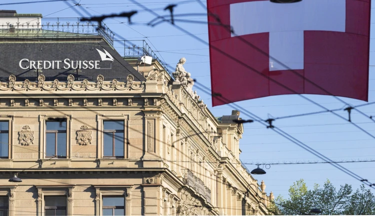 Pobočka švýcarské banky Credit Suisse