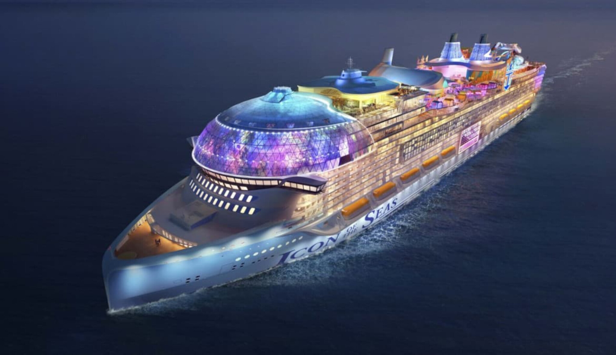 Největší výletní loď na světě slibuje tobogány i divadlo. Vypluje v roce 2024