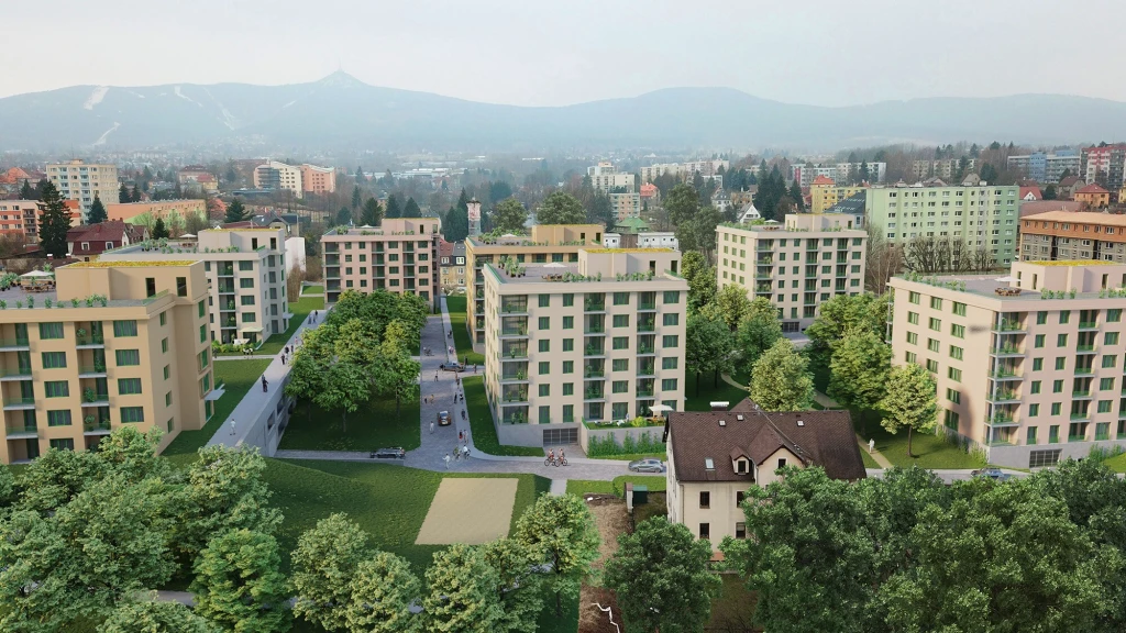Liberec, město developerů. Stovky nových bytů vyrostou nepříznivé situaci navzdory