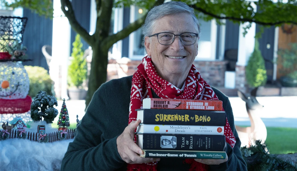 Pět skvělých knih podle Billa Gatese. Nechte se inspirovat jeho letošním výběrem