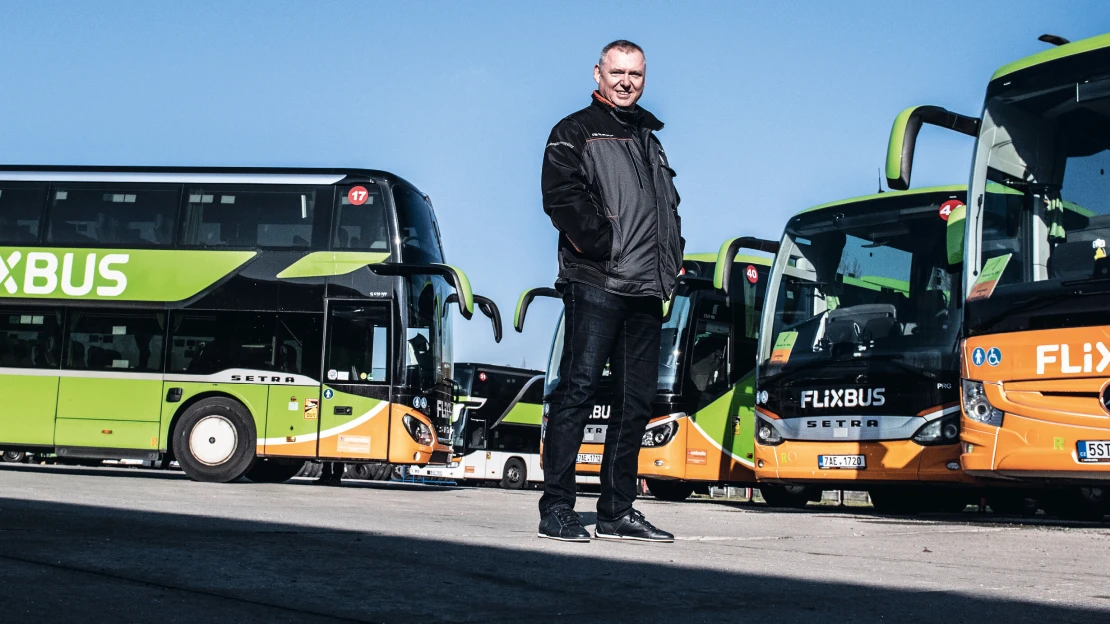 Jsem prostě autobusák, říká šéf Umbrella Mobility Pavel Steiner