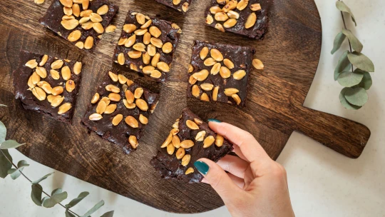 Brownie ze tří surovin. Vegan, bez lepku, bez cukru, a&nbsp;přitom stále dobré