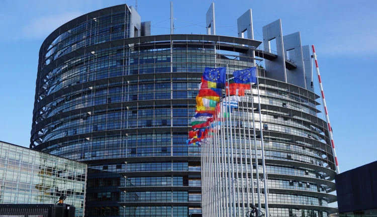 Budova evropského parlamentu