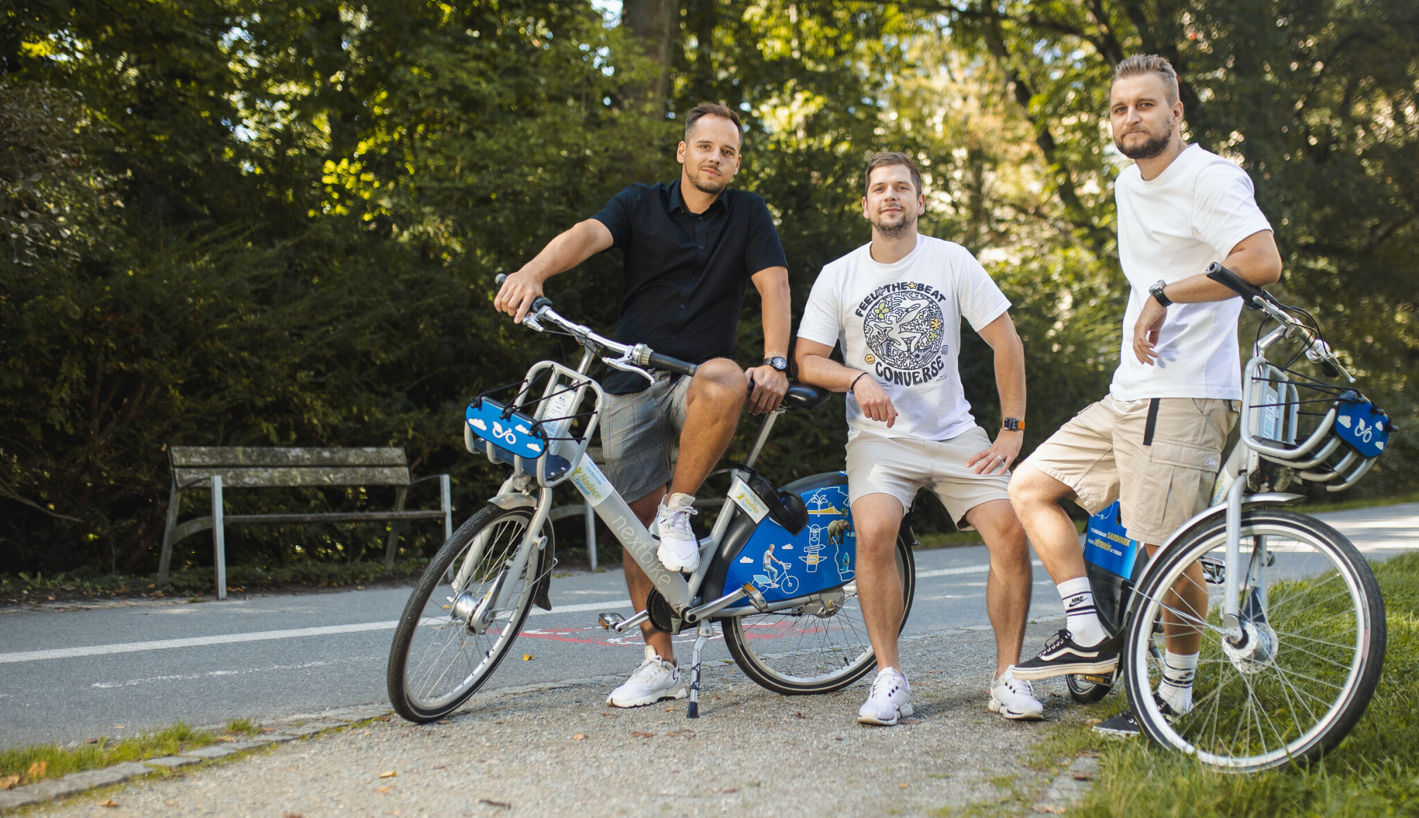 Sdílená kola a byznysová jízda. Chceme sto měst v Česku, říkají zakladatelé Nextbike