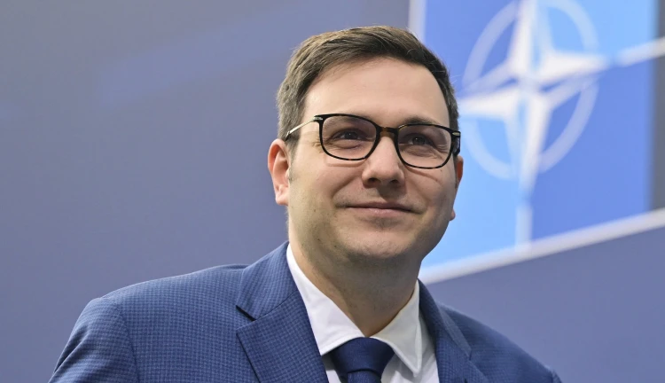 Ministr zahraničních věcí Jan Lipavský