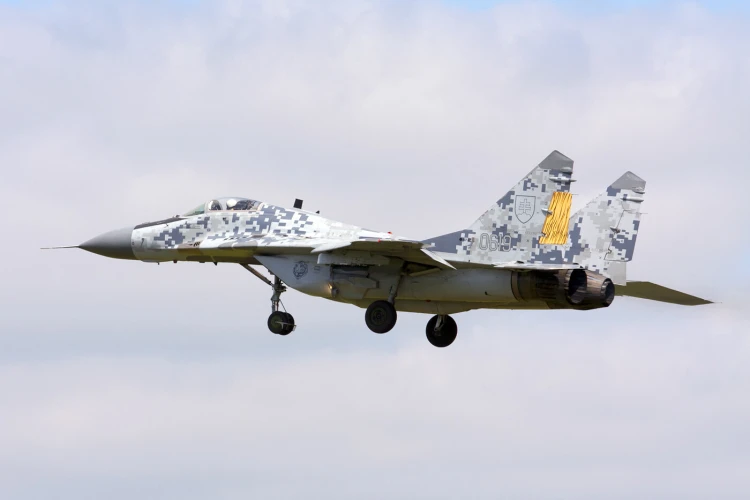 slovenská stíhačka sovětského původu MiG-29
