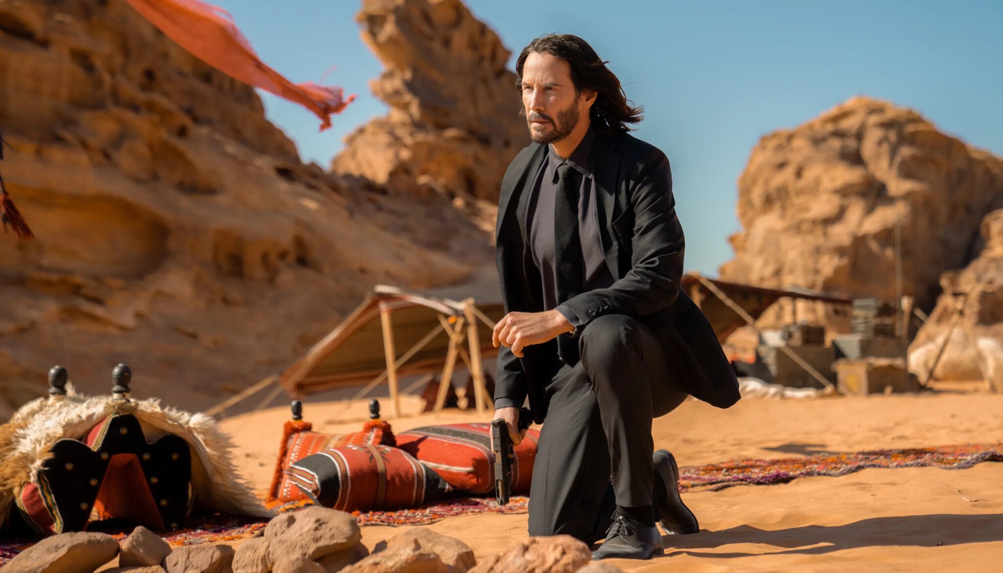 John Wick už zabil 439 lidí. Je otázka, zda s ním zabít další tři hodiny