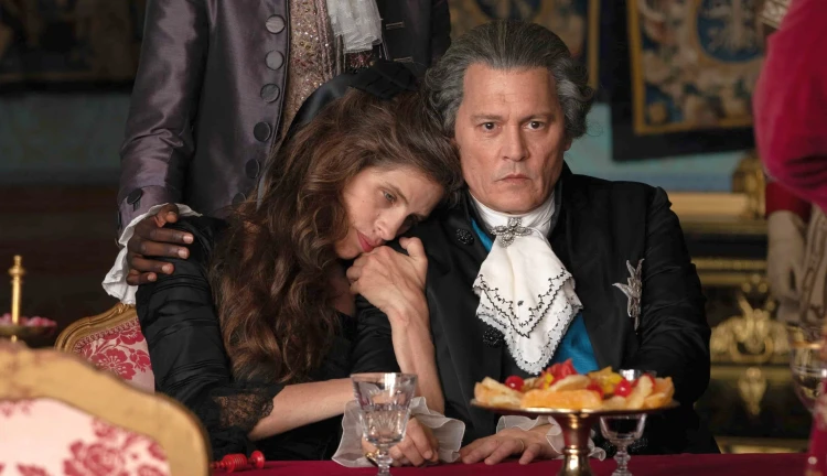 Johnny Depp ve snímku Jeanne du Barry - Králova milenka